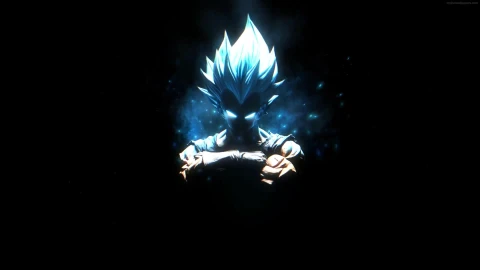 Fondo de Pantalla Animado Vegeta Azul de Dragon Ball ☄️ en Movimiento - Free Live Wallpaper