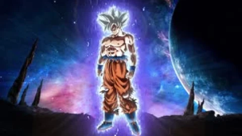 Fondo de Pantalla Animado Goku Ultra Instinto Espacio de Dragon Ball 🌍 en Movimiento - Free Live Wallpaper