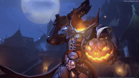 PC Reaper OW Halloween Live Wallpaper - Free Live Wallpaper