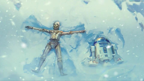 PC Snow Angels StarWars Live Wallpaper - Free Live Wallpaper