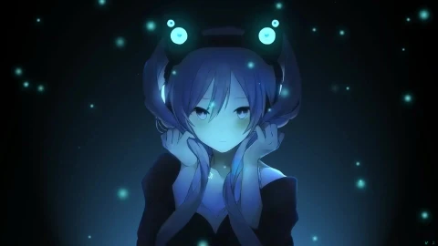 Fondo de Pantalla Animado Amor de Hatsune Miku ⭐️ en Movimiento - Free Live Wallpaper