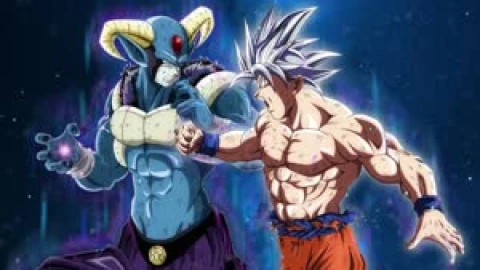 Fondo de Pantalla Animado Goku VS Moro de Dragon Ball 🪐 en Movimiento - Free Live Wallpaper