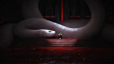 Fondo de Pantalla Animado Serpiente Blanca 🐍 en Movimiento - Free Live Wallpaper