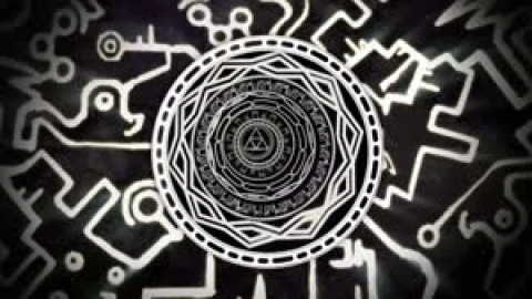 Fondo de Pantalla Animado Símbolos Girando de The Legend of Zelda 😵 en Movimiento - Free Live Wallpaper