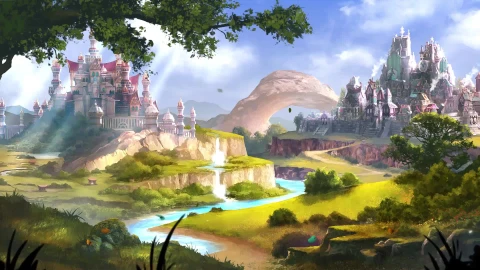 PC Elvenar Landscape Live Wallpaper - Free Live Wallpaper