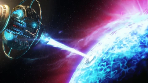 PC Space Laser Live Wallpaper - Free Live Wallpaper