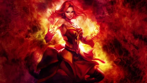 PC Dota2 Lina Live Wallpaper - Free Live Wallpaper