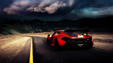 PC Red McLaren P1 Live Wallpaper - Free Live Wallpaper