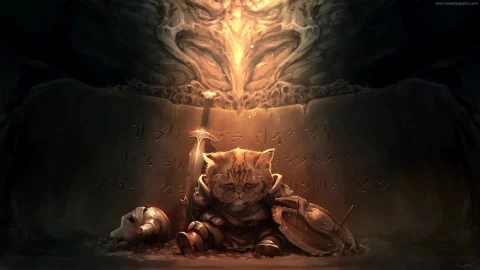 PC Sad Khajit Live Wallpaper - Free Live Wallpaper