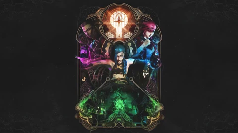 Fondo de Pantalla Animado Silco Vi  Jinx de Arcane ✨ en Movimiento - Free Live Wallpaper