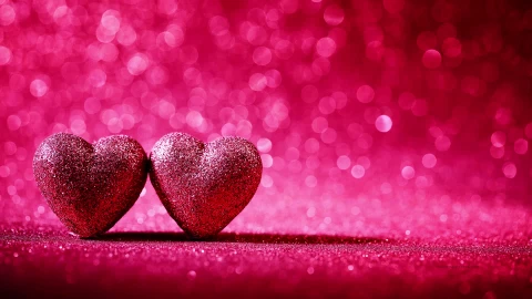 PC Heart Glitter Live Wallpaper - Free Live Wallpaper