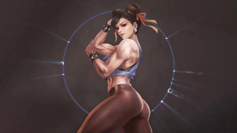 Chun Li Street Fighter Live Wallpaper For PC - Free Live Wallpaper
