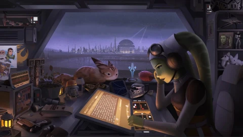 Star Wars Lofi Hera Live Wallpaper For PC - Free Live Wallpaper