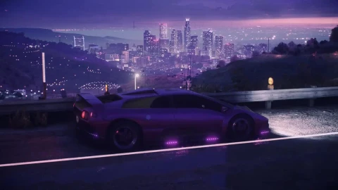 Cool NEON Lamborghini Live Wallpaper 720p - Free Live Wallpaper