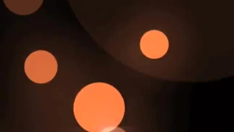 Stock Orange Particles Close Live Wallpaper - Free Live Wallpaper