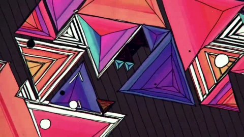 Stock Triangle Field Live Wallpaper - Free Live Wallpaper