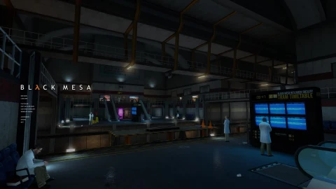 Black Mesa Title Screen - Free Live Wallpaper