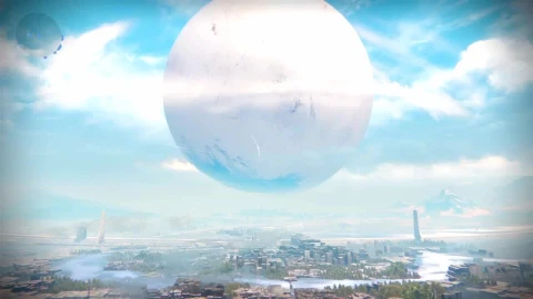 Destiny Home Base Day - Free Live Wallpaper