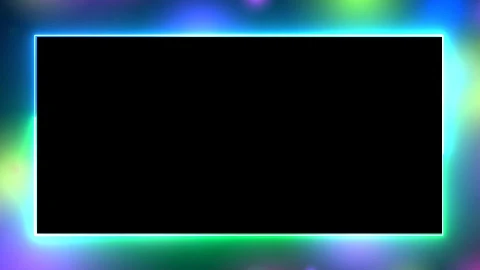 Border Frame Template Animation Party Lights border frame Light Frame effects Animation - Free Live Wallpaper