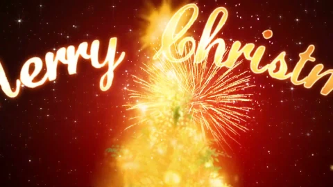 MERRY CHRISTMAS Free Video Background Loops Royalty Free Motion Graphics - Free Live Wallpaper