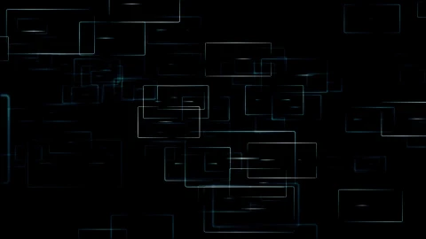 Abstract square cube animated motion BACKGROUND LOOPS - Free Live Wallpaper