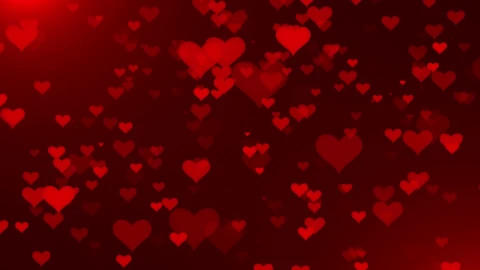 Red Hearts background Animation Motion Backgrounds For Edits Free Video Background Loops - Free Live Wallpaper