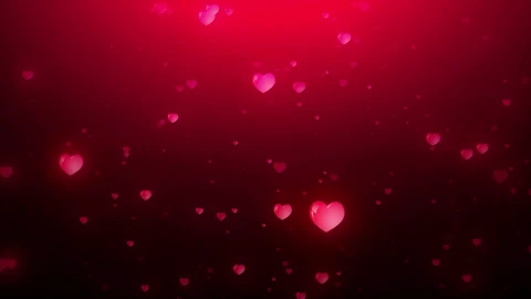 Background Video Footage with hearts Video animation hearts background video effects - Free Live Wallpaper