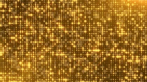 HD Golden Particle Gliiter Curtain Wedding template background Free Video Background Loops - Free Live Wallpaper