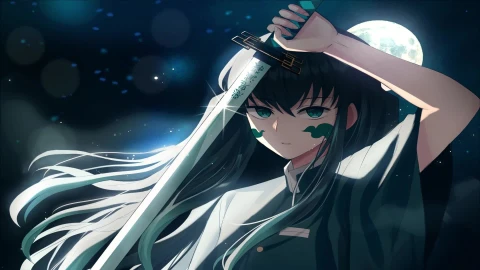 Live Wallpaper HD Muichiro Demon Slayer - Free Live Wallpaper