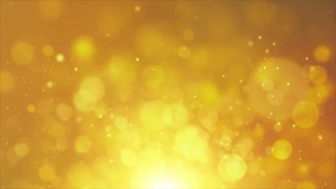 HD Bokeh Particles Flying up Free Video background Loop Golden Particle Bokeh - Free Live Wallpaper