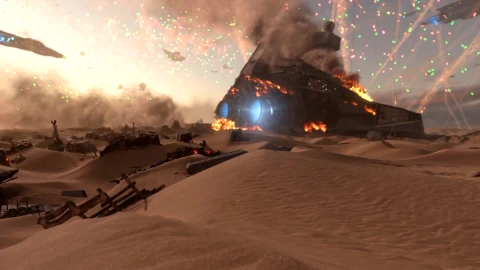 Star Wars Battlefront 1 The Dune Seas of Jakku Live Wallpaper HD - Free Live Wallpaper