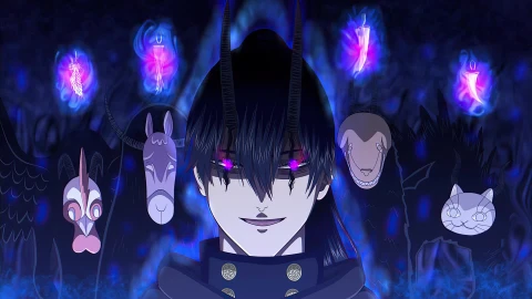 Live wallpaper HD Nacht Faust Black Clover - Free Live Wallpaper