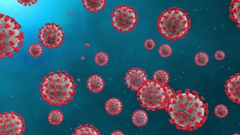 COVID19 Corona Virus Loop Animated Background Royalty Free Footage Free motion background Loops - Free Live Wallpaper