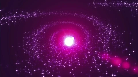 HD Spiral Shimmering Galaxy Free Space Moving Background Free Background Loops - Free Live Wallpaper