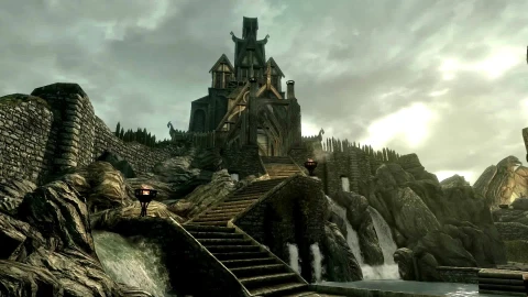 DreamScene Live Wallpaper Skyrim Whiterun - Free Live Wallpaper