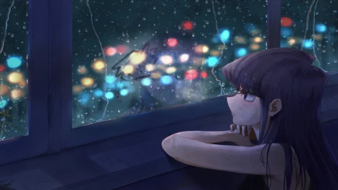 Live Wallpaper HD Komi Cant Communicate - Free Live Wallpaper