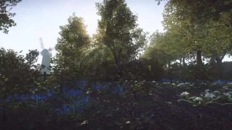 Everybodys Gone To The Rapture Forest Scene - Free Live Wallpaper