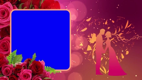 Wedding motion graphics templates Text Picture Holder Digital Invitation Card - Free Live Wallpaper