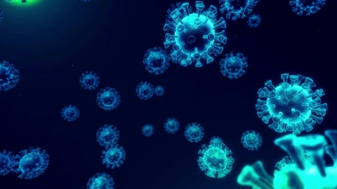 140 COVID19 Corona Virus Loop Animated Background Royalty Free Footage Free motion background Loops - Free Live Wallpaper