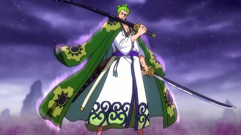 Live Wallpaper HD Roronoa Zoro wano arc - Free Live Wallpaper