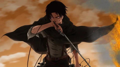 Live Wallpaper HD Attack on Titan Levi Ackerman - Free Live Wallpaper