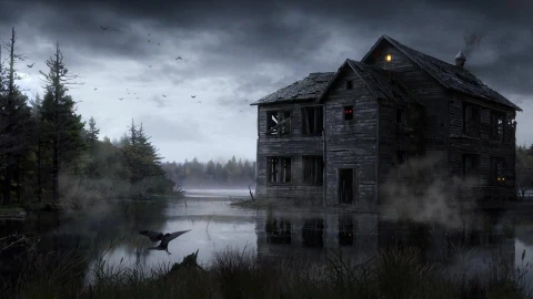 Live Wallpaper HD Haunted House - Free Live Wallpaper