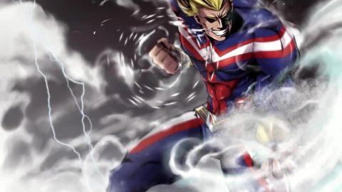Wallpaper Engine 5k All Might My hero Academia - Free Live Wallpaper