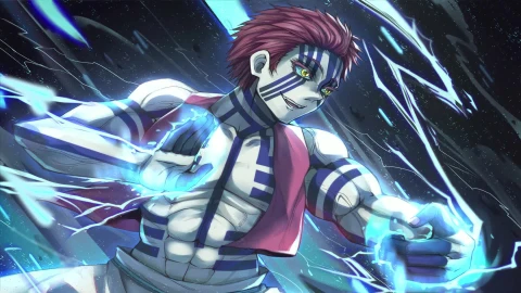 Live Wallpaper HD Akaza Demon Slayer - Free Live Wallpaper