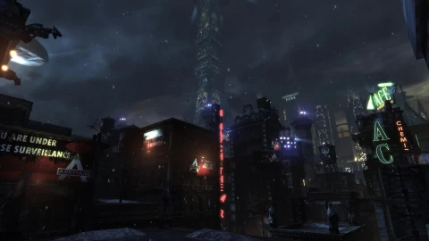 Batman Arkham City Wonder Tower HD - Free Live Wallpaper