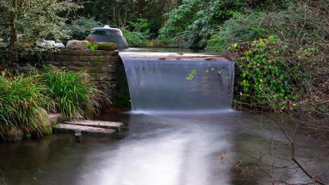 Live Wallpaper HD Relaxing Waterfall Garden - Free Live Wallpaper