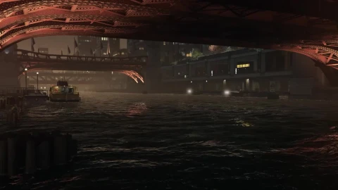 Watch Dogs Chicago River - Free Live Wallpaper