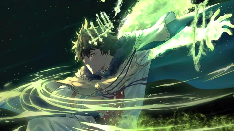 Live Wallpaper HD Yuno Grinberryall Black Clover - Free Live Wallpaper
