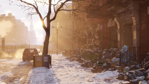 Winter Sunset The Division Live Wallpaper HD - Free Live Wallpaper
