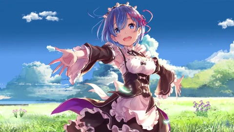 Live Wallpaper HD ReZero Starting Life in Another World Rem - Free Live Wallpaper